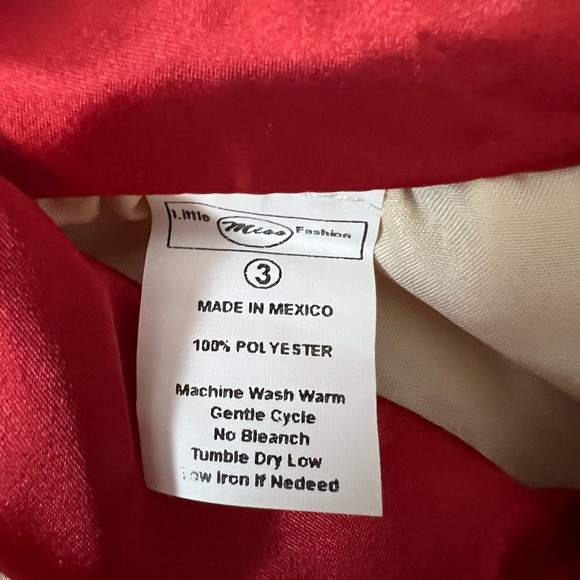 Girls 3T Little Miss Fashion Lipstick Sleeveless Dress NWT - Picture 4 of 7